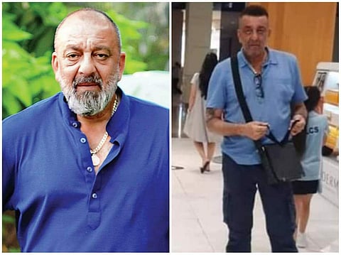 A new viral picture of actor Sanjay Dutt has fans worried about his health.
