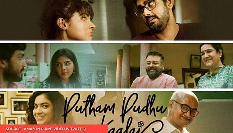 Suriya unveils title track video of Putham Pudhu Kaalai