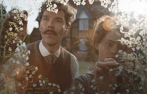 A still from The Electrical Life of Louis Wain