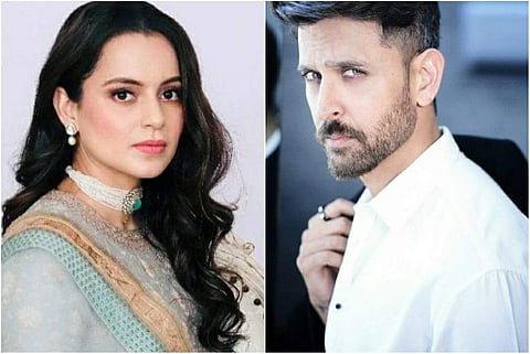 Kangana Ranaut and Hrithik Roshan (Image courtesy: Instagram)