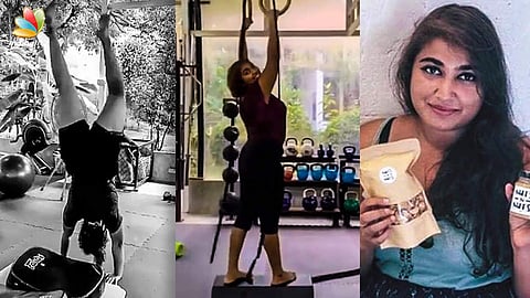 Vismaya Mohanlal shares her fitness journey with her Instagram followers