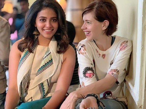 Kalki and Anjali strike a pose. Image Courtesy: Anjali's Instagram
