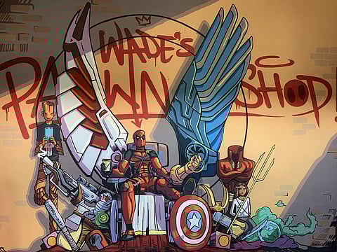 Themed cafe and library, Comic Social, Hyderabad