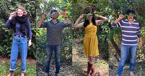 ALT EFF founders Marie-Luise Schega, Rudransh Mathur, Neha Shrestha, Kunal Khanna