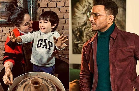 Kareena and Taimur, Saif Ali Khan