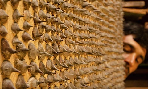 One of the works by Sandilya. Picture Credit: © Manush John / Courtesy KYNKYNY.com