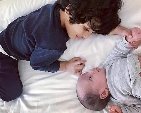 ‘Leo & Zack brothers': Lisa Haydon's sons (Photo: IANS)