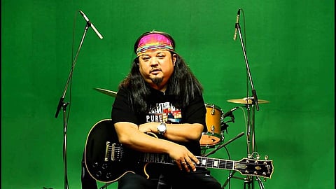 Lead guitarist of Parikrama, Sonam Sherpa