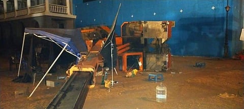 Picture from the accident site (Source: Twitter)