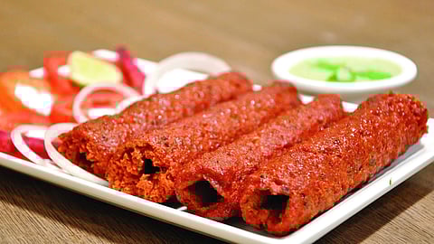 Mutton seekh kebab
