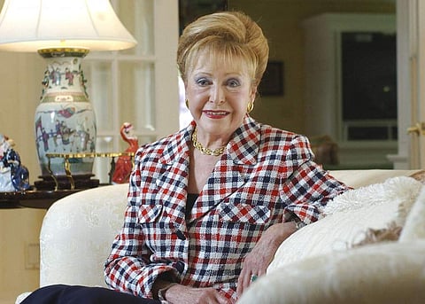 Mary Higgins Clark (AP Photo/Mike Derer)