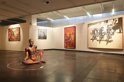 Glimpses of post-Independent India at NGMA (Photo: IANS)