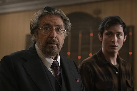 Al Pacino & Logan Lerman in Hunters