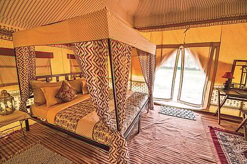 Glamping at Jal Mahotsav
