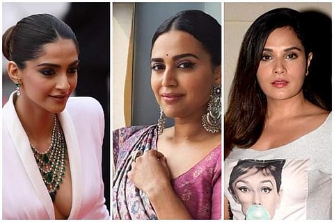 Sonam Kapoor, Swara Bhasker, Richa Chadha