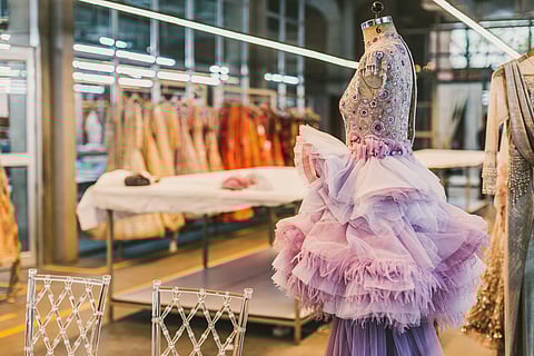 On the occasion of Tarun Tahiliani’s 25th anniversary, we get a peek into the designer’s atelier and studio in Gurgaon