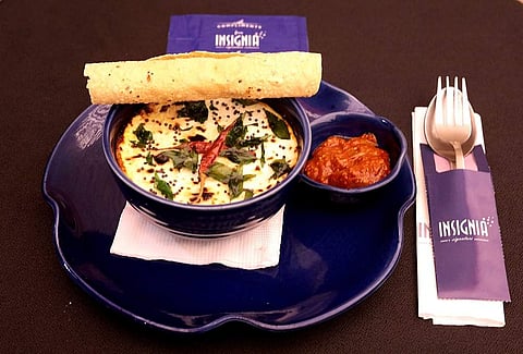 Twice Baked Khichidi at Inox Insignia Lounge and Bar