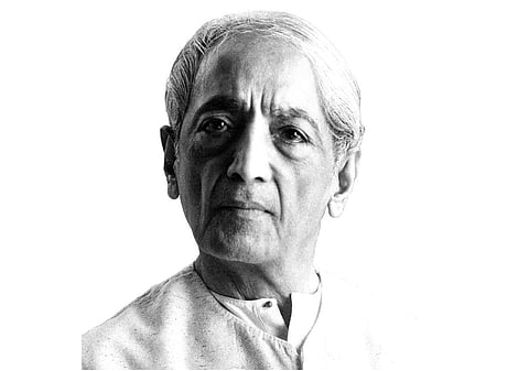 J Krishnamurti (1895-1986)