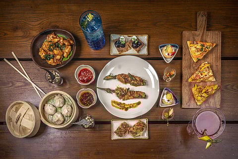 1Q1’s Sunday brunch offers favourites such as Thai Coconut Shrimp, Japanese grills and Katsu Sandos