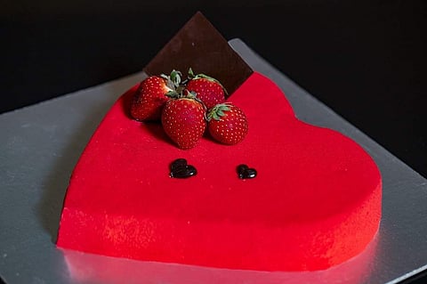 Valentine's Day spread at Fairfield by Marriott Kolkata