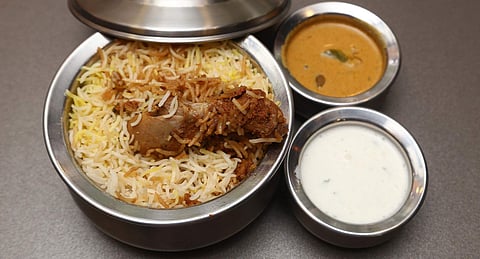 Royal Mutton Biryani at Paradise