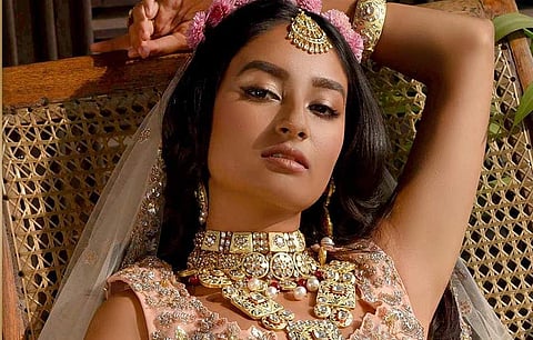 A stunning number from Sawansukha's jadau exhibit