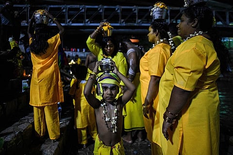 Thaipusam festival in Malaysia (AFP/Mohd RASFAN)