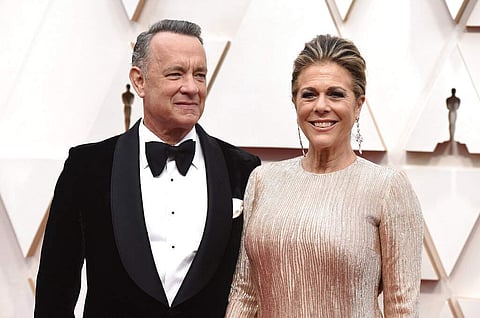 Tom Hanks and Rita Wilson (Photo by Jordan Strauss/Invision/AP/File)