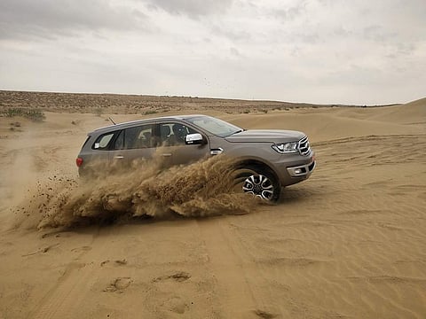 The new Ford Endeavour