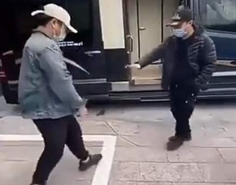 COVID-19: Man prefers shaking his leg over handshake