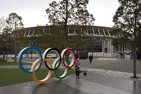 The New National Stadium in Tokyo (AP Photo/Jae C Hong)