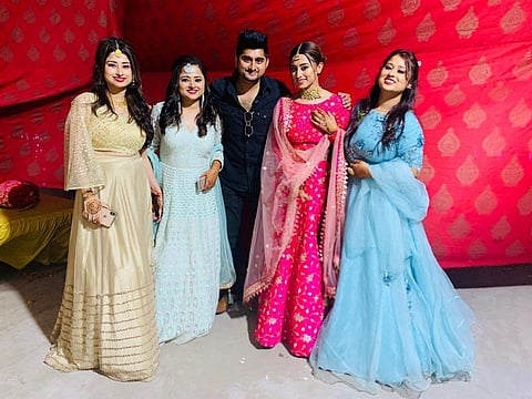 Bigg Boss 12 housemates Deepak Thakur, Roshmi Banik at Somi Khan's sister's wedding (Photo: IANS)