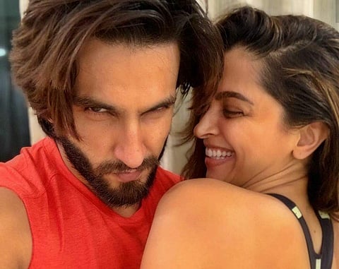 Ranveer Singh and Deepika Padukone