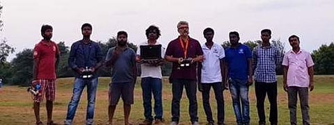 Ajith with team Dakhsa