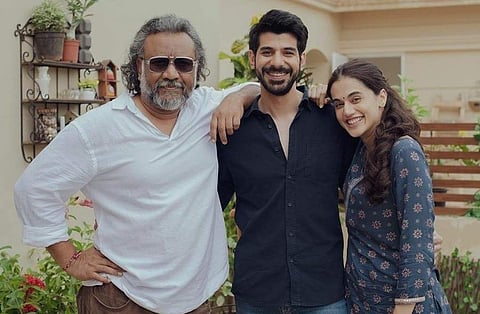 Anubhav Sinha, Pavail Gulati and Taapsee Pannu