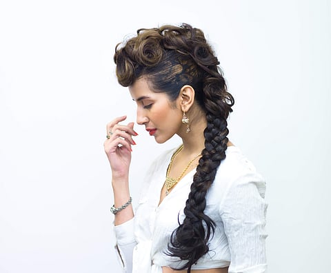 Dutch Braid can save your hair from the harmful effects of colours