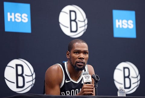 Kevin Durant of Brooklyn Nets (AFP/GETTY IMAGES NORTH AMERICA/Mike LAWRIE)