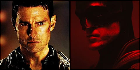 Tom Cruise and Robert Pattinson as Jack Reacher and The Batman