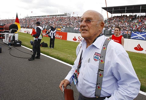 Stirling Moss (AP Photo/Luca Bruno, FILE)
