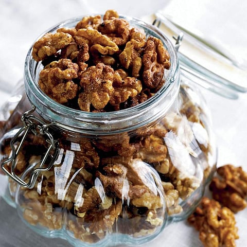 Smoky Spiced Walnuts