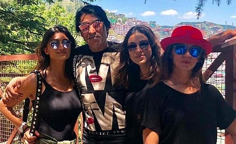 Zoa Morani with her family