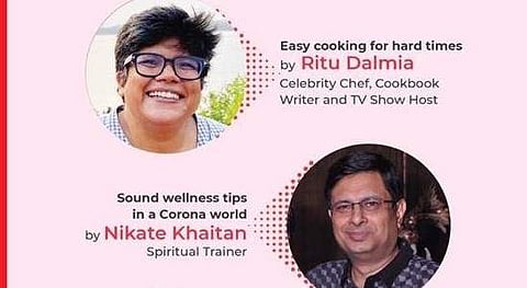 Chef Ritu Dalmia and Nikate Khaitan