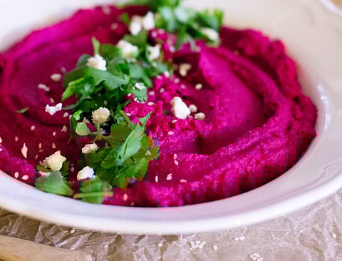 Missing Sante Spa Cuisine’s Spinach and Beetroot Hummus? Good news! They are now open for delivery