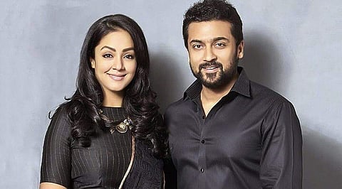 Jyothika and Suriya