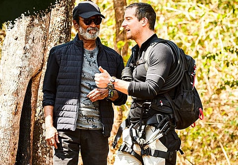 Into the Wild with Bear Grylls and Superstar Rajinikanth