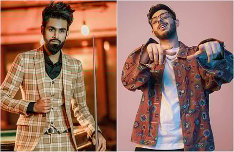 Amir Siddiqui and CarryMinati