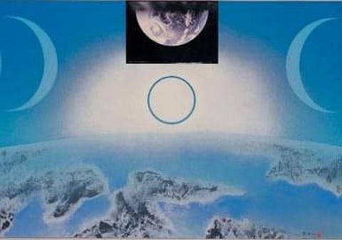 Detail of The Ring B (1973) by Liu Kuo Sung (Pic courtesy: artist/WendyLee/IANS)