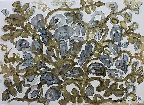 A painting by Arunima Choudhury