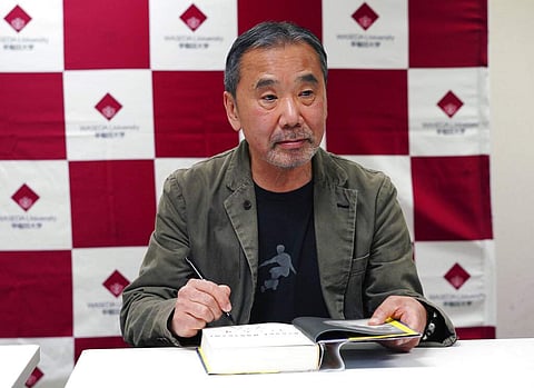 Haruki Murakami (AP Photo/Eugene Hoshiko, File)