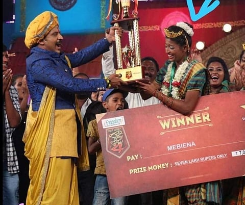 Kannada TV actress Mebeina Michael (Photo: IANS)